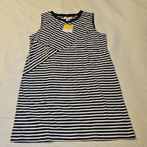 Liz Claiborne Black and White Striped Dress
